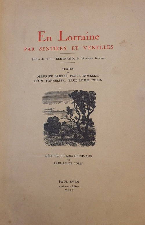 Couverture de « En Lorraine, par sentiers et venelles »