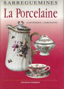Couverture de « Porcelaines de Sarreguemines »