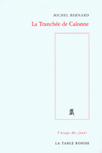 Couverture de « La Tranchée de Calonne »