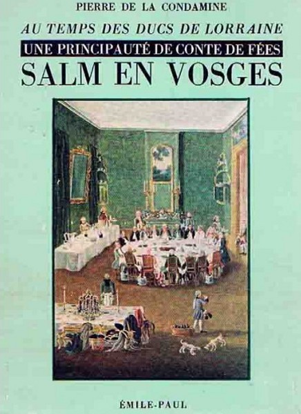 Couverture de « Une principauté de contes de fées : Salm en Vosges »