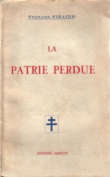 Couverture de « La Patrie perdue »