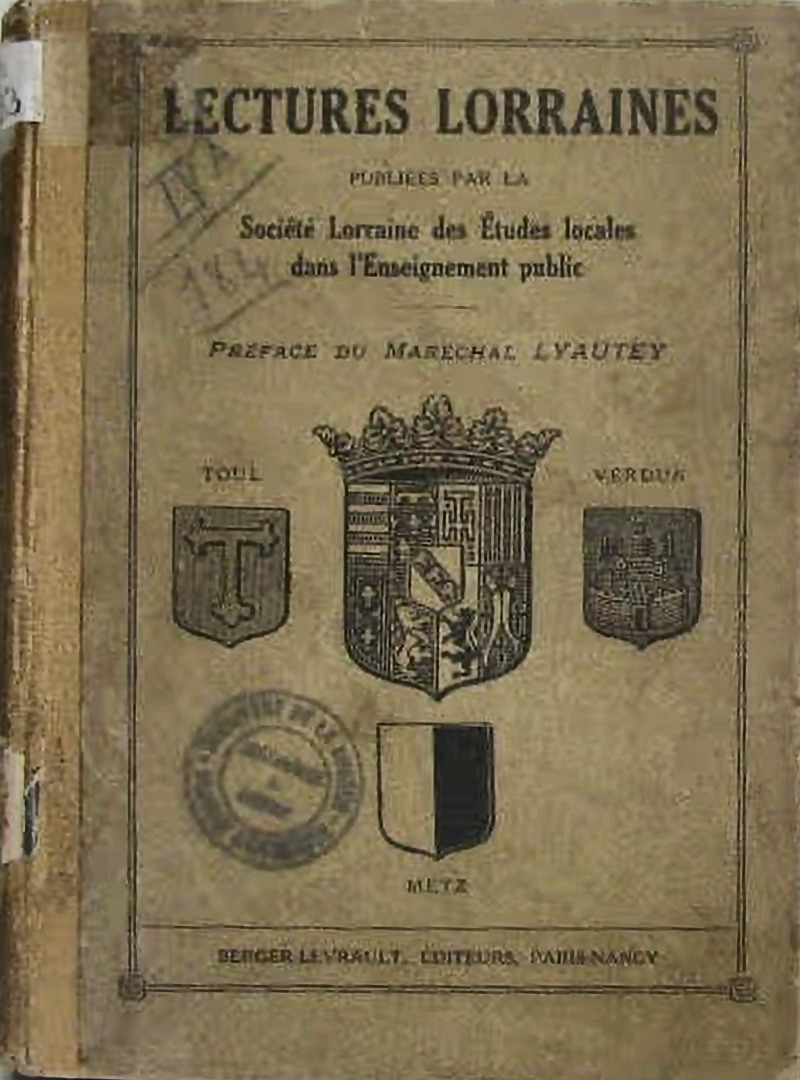 Couverture de « Lectures lorraines »