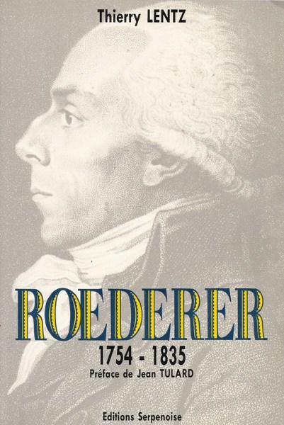 Couverture de « Roederer 1754-1835 »